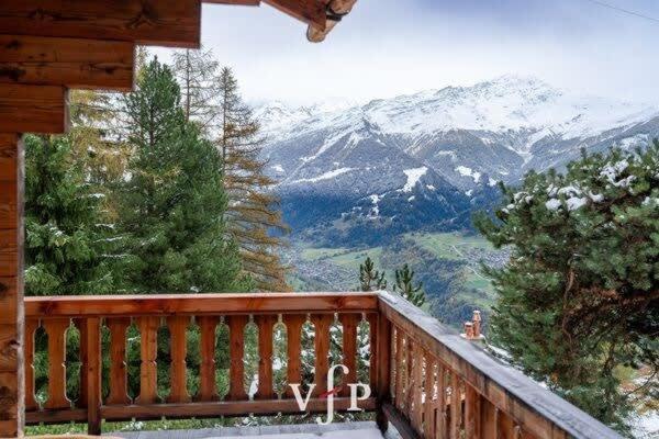 L'Alouvy Winter Dream Chalet For Family At Verbier Villa Exterior photo